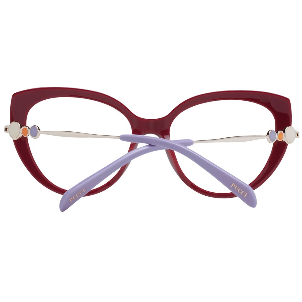 Red Women Glasses Frame