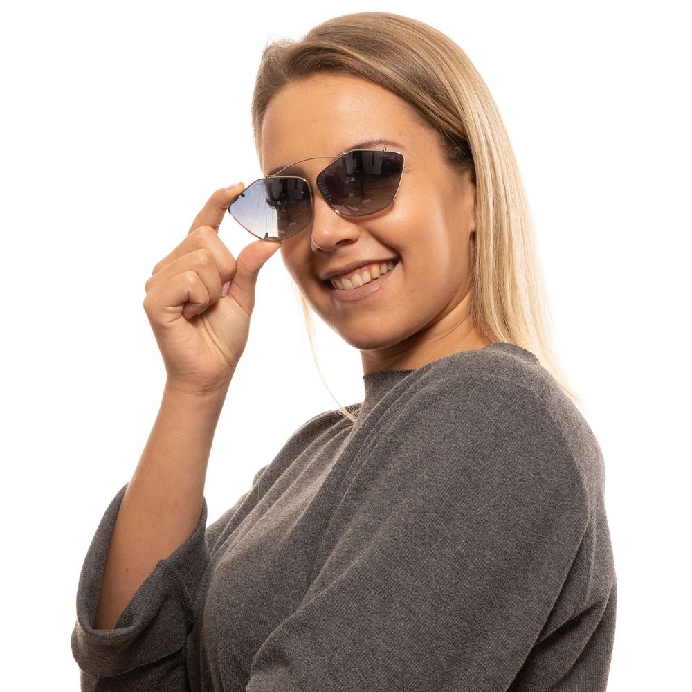 Silver Women Glasses Frame