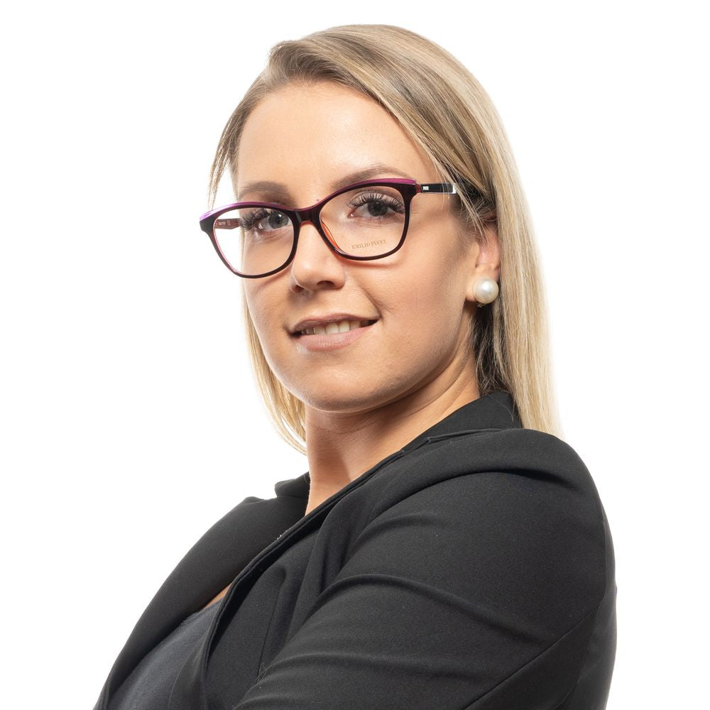 Burgundy Women Glasses Frame