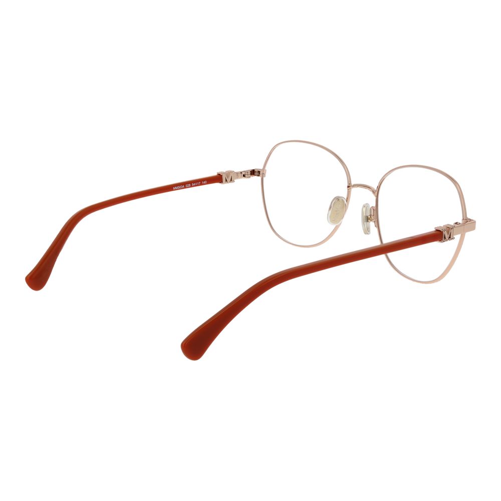 Gold Women Glasses Frame