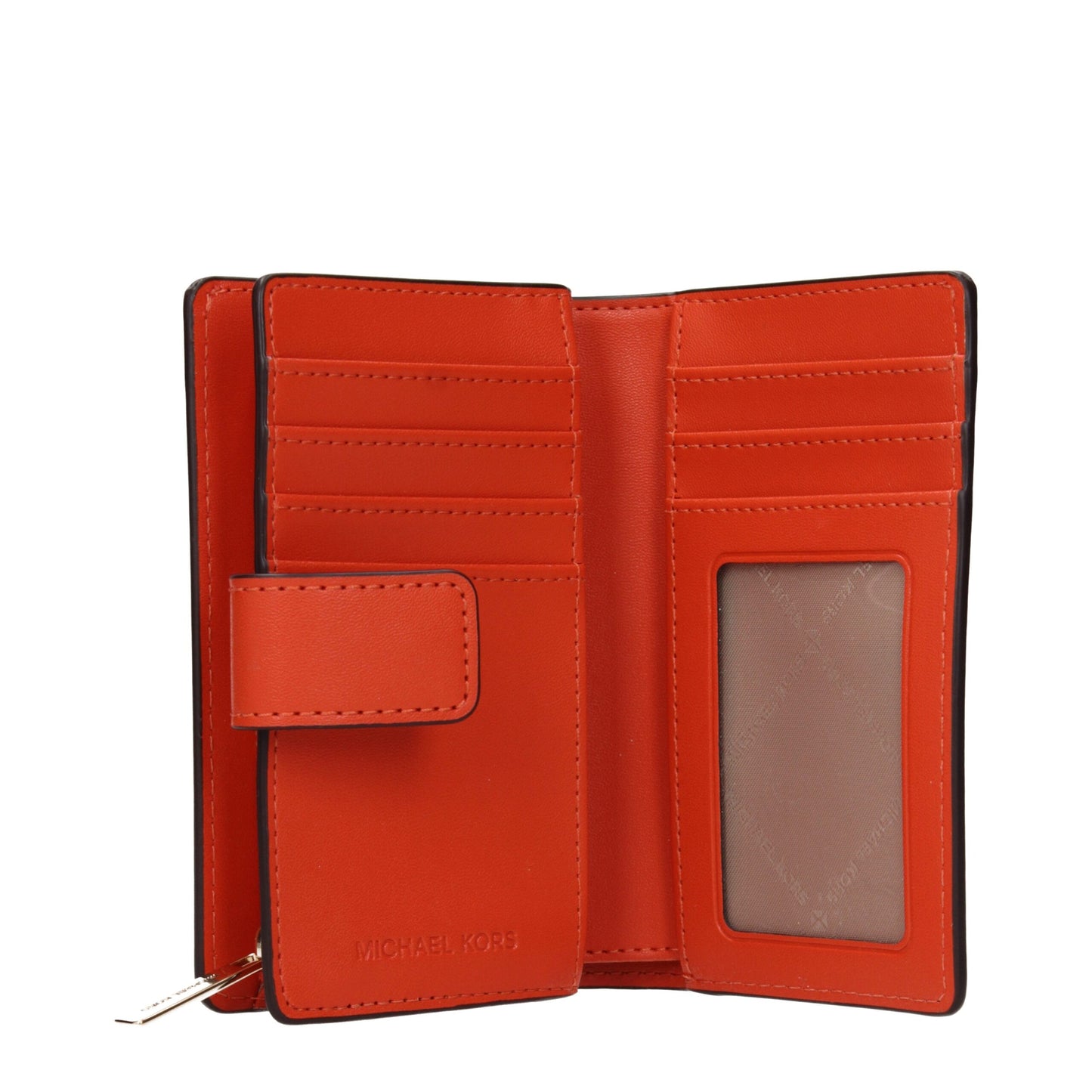 Orange Fabric Wallets