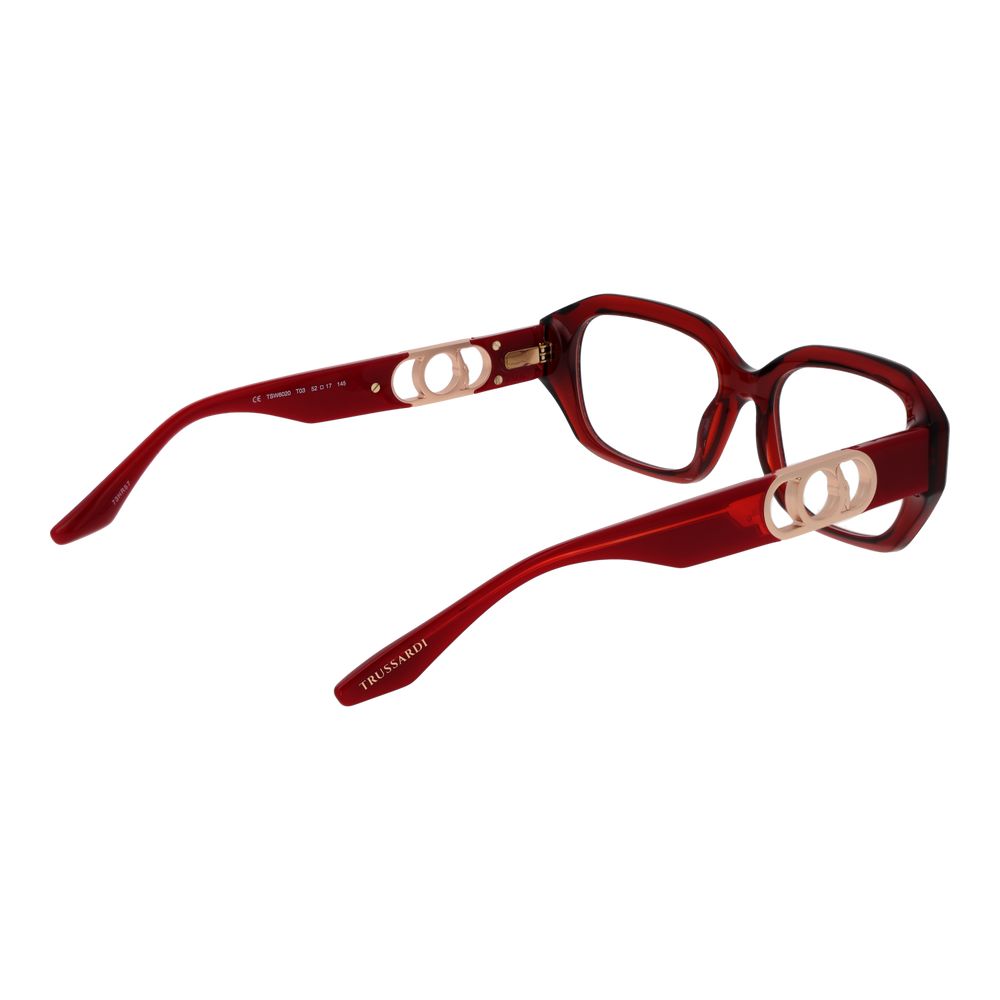 Red Women Glasses Frame