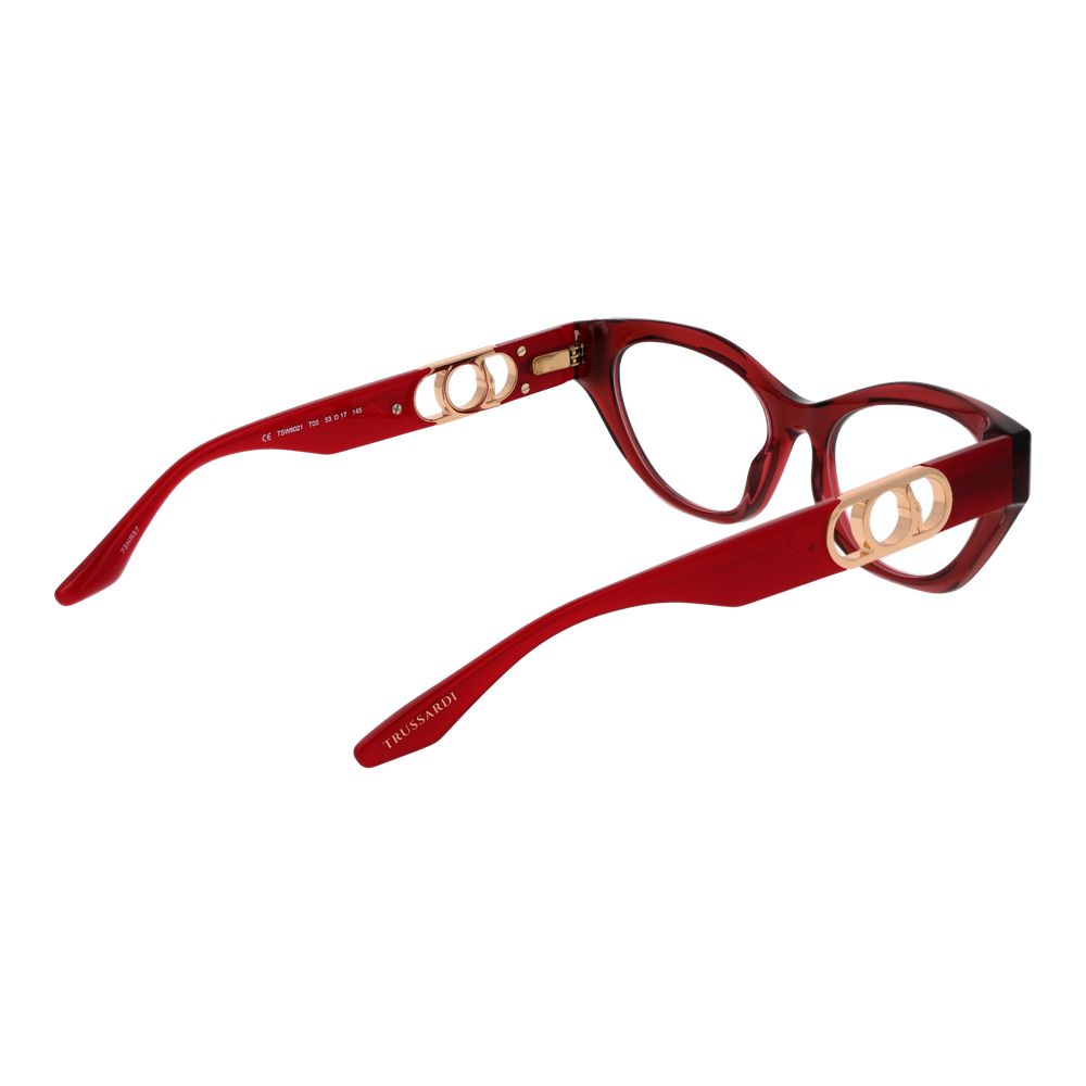 Red Women Glasses Frame