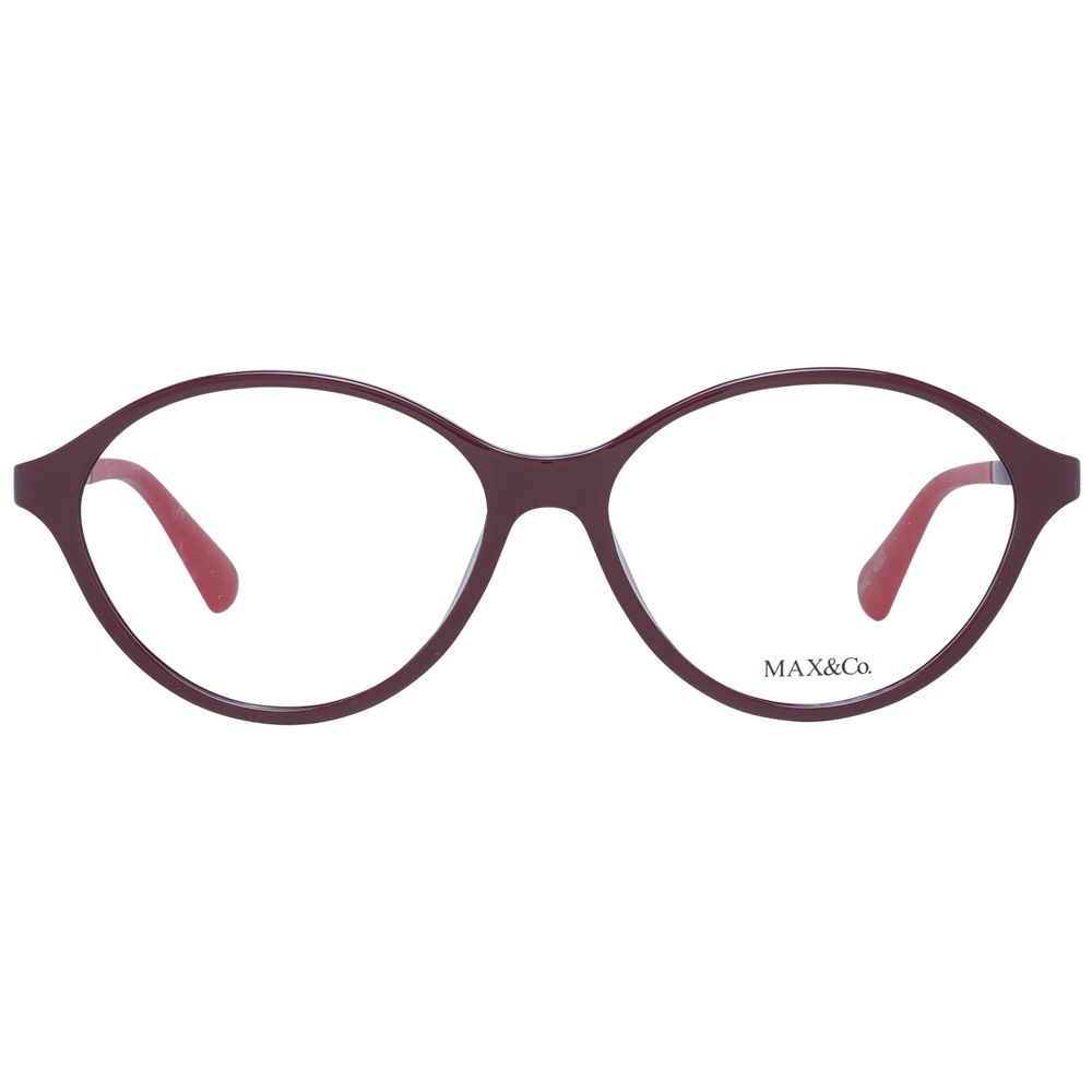 Burgundy Women Glasses Frame