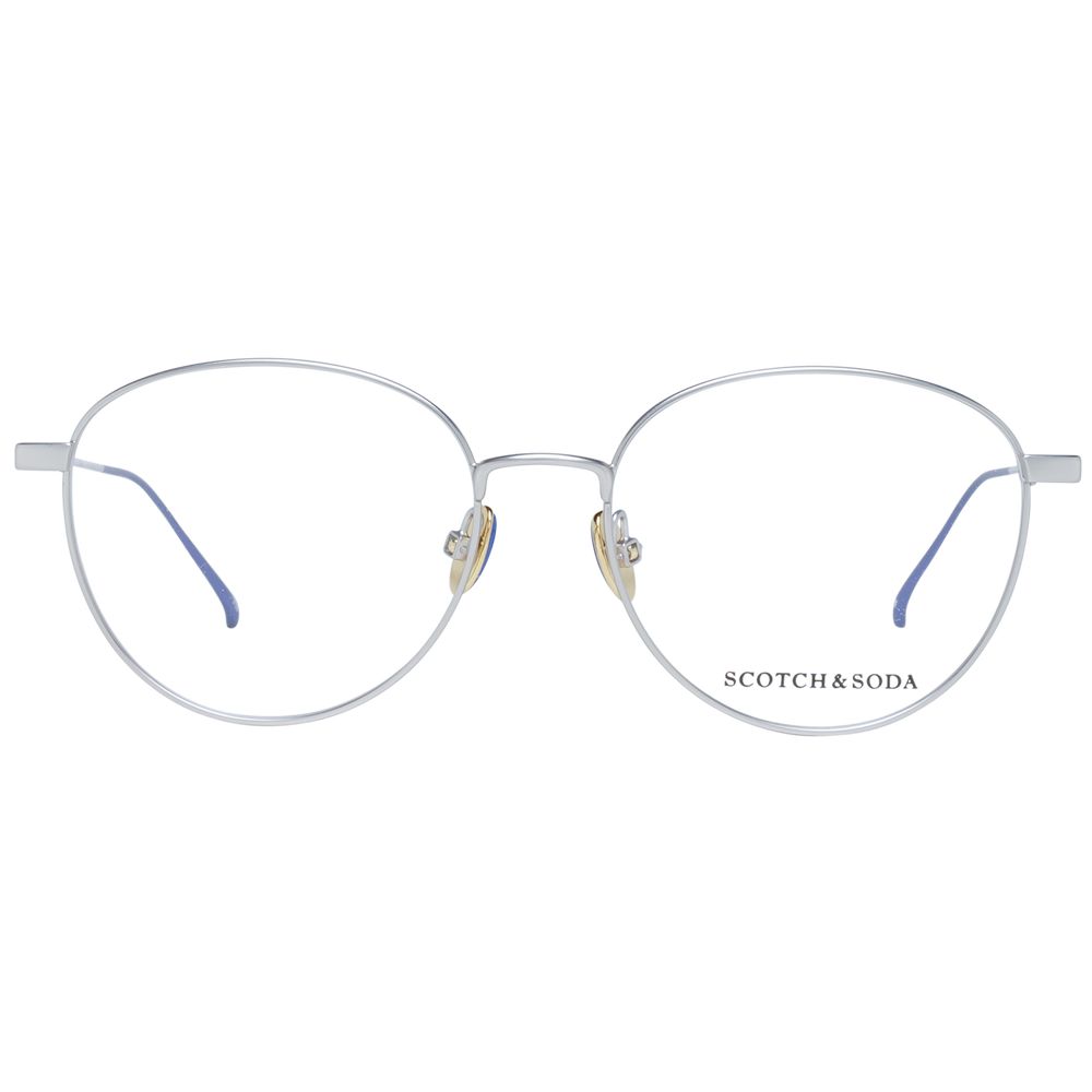 Silver Women Glasses Frame