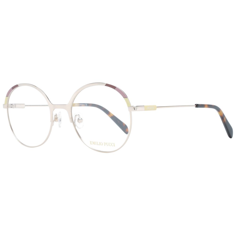 Gold Women Glasses Frame