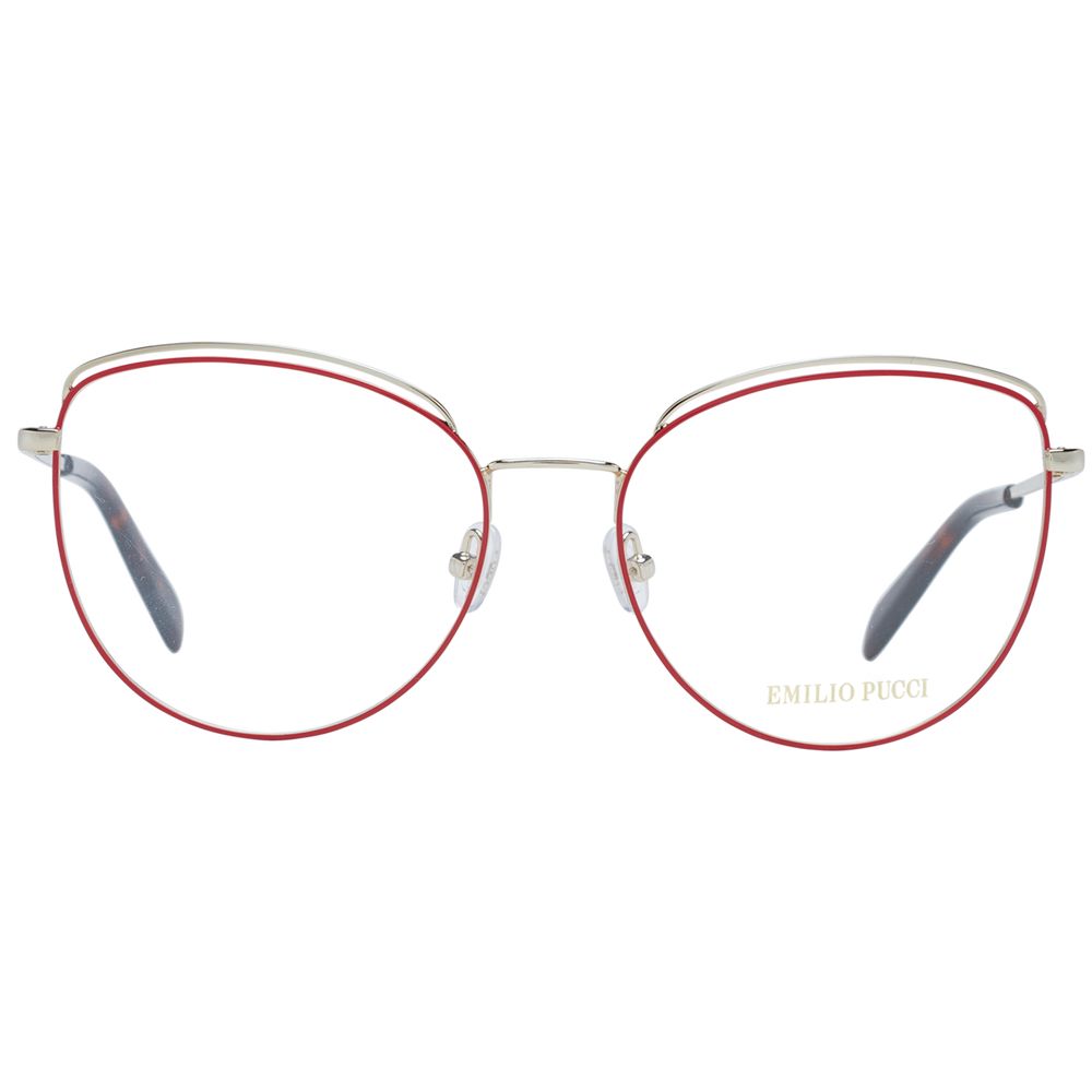Red Women Glasses Frame