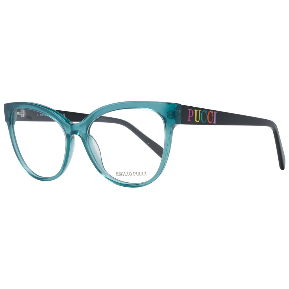 Green Women Glasses Frame