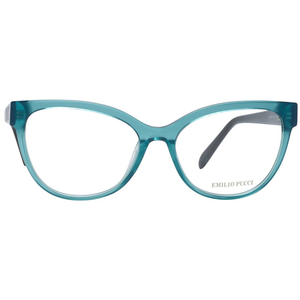 Green Women Glasses Frame