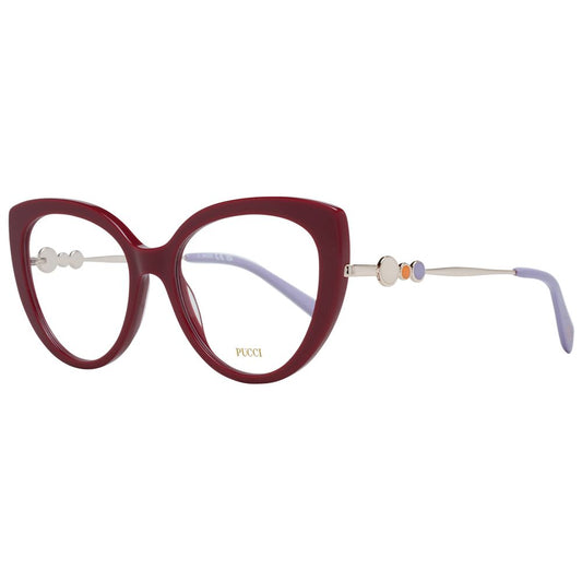 Red Women Glasses Frame