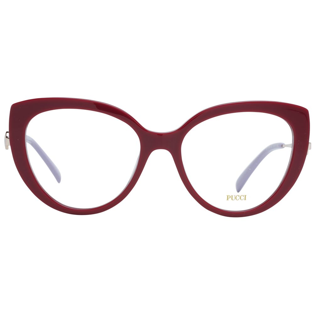 Red Women Glasses Frame