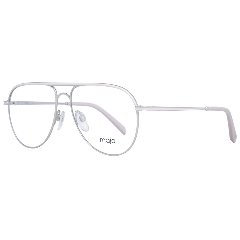 Silver Women Glasses Frame