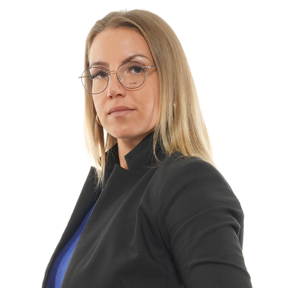 Gold Women Glasses Frame