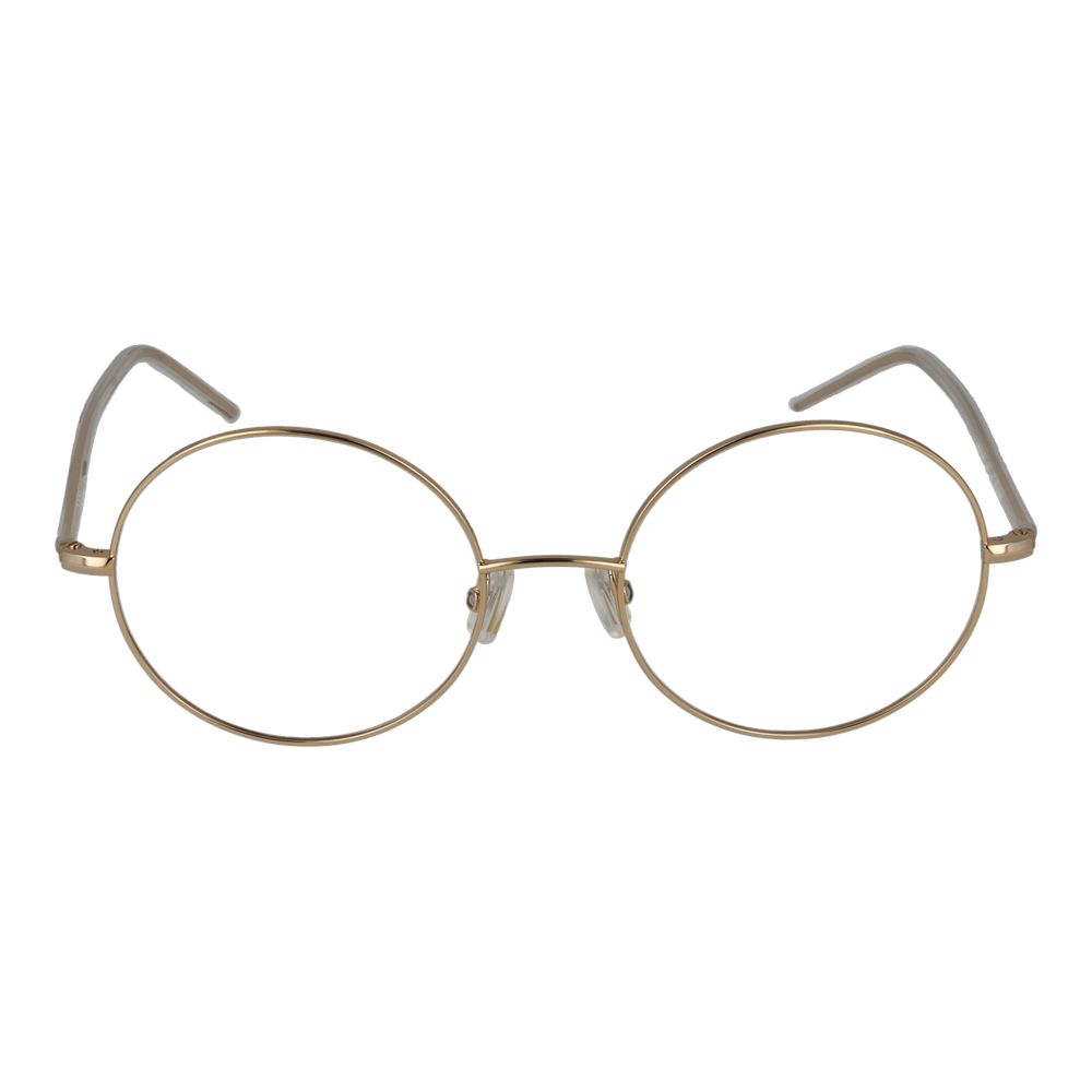 Gold Women Glasses Frame