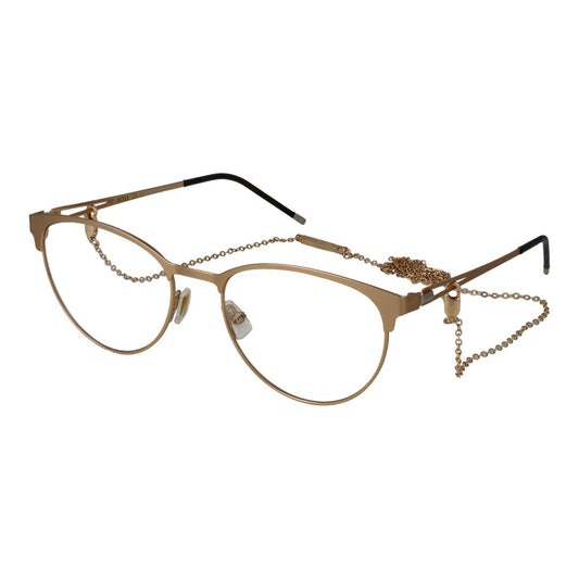 Gold Women Glasses Frame