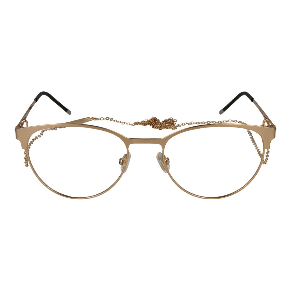 Gold Women Glasses Frame