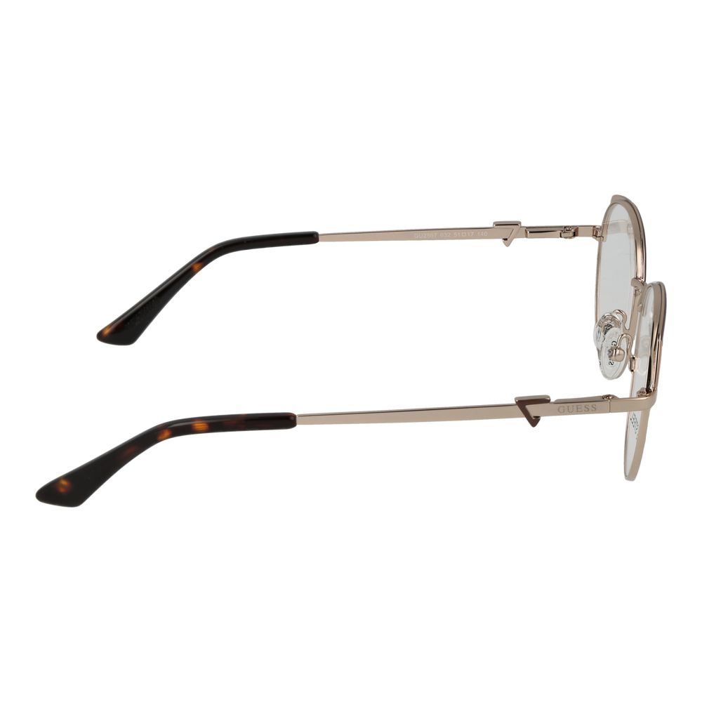 Gold Women Glasses Frame