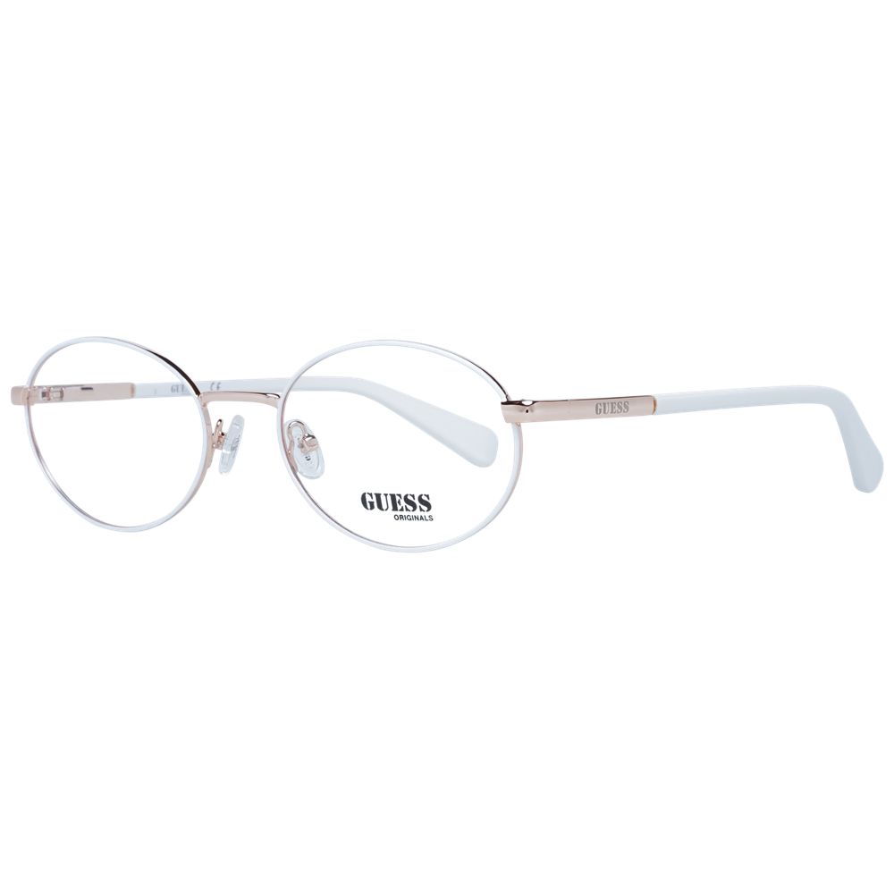 White Unisex Glasses Frame