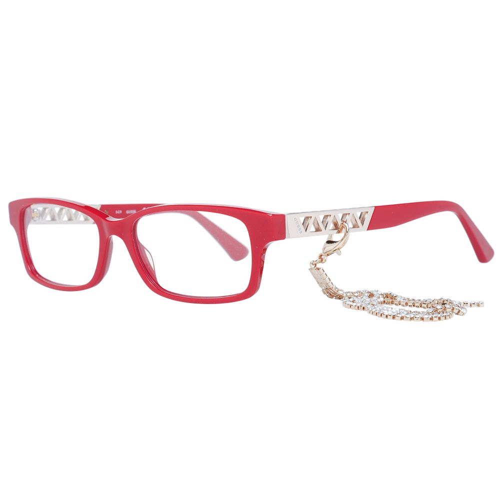 Red Women Glasses Frame