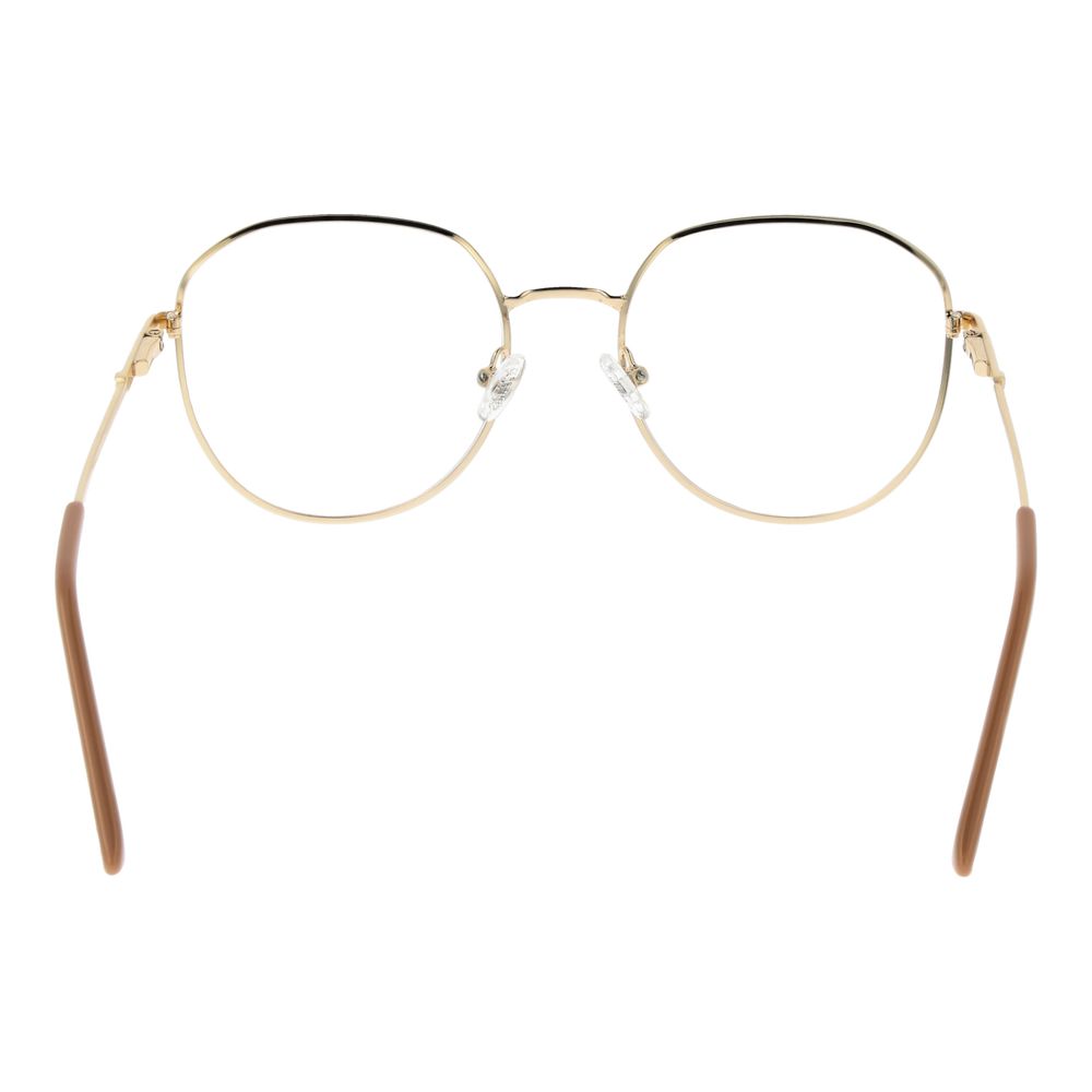 Gold Women Glasses Frame