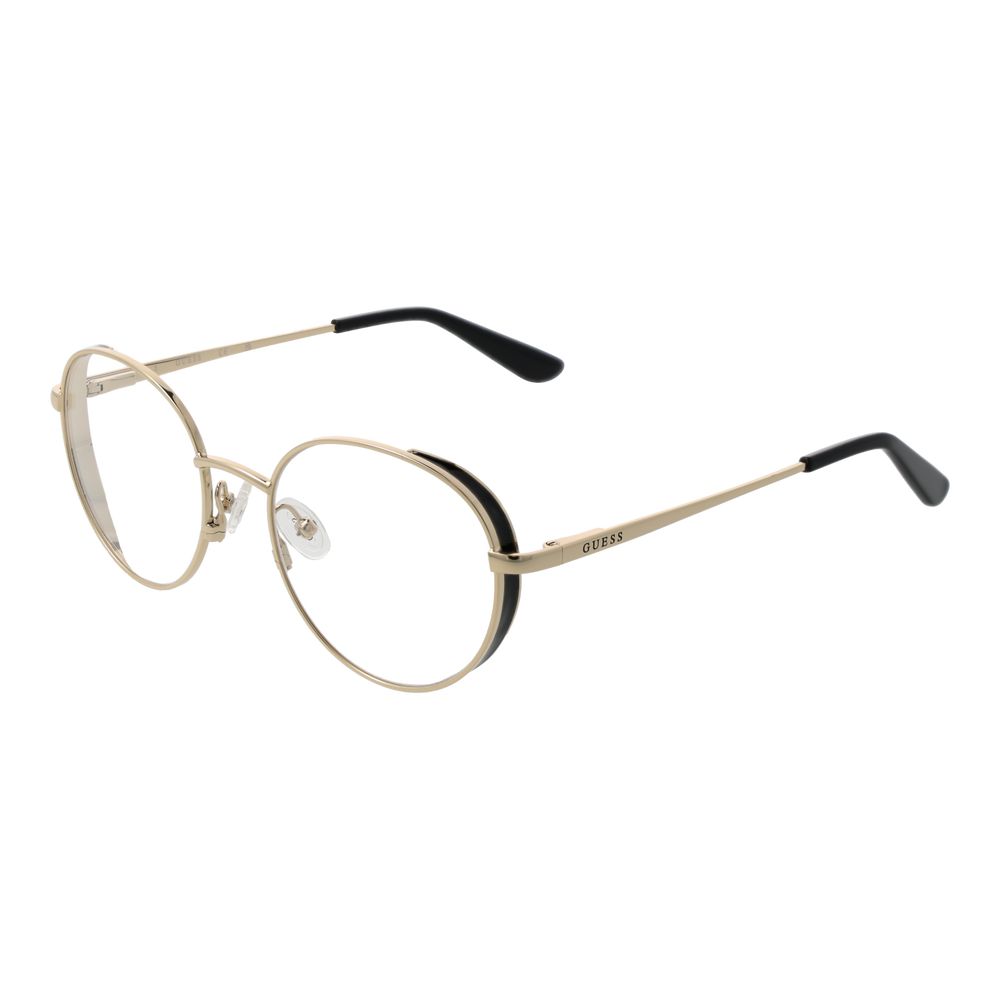 Gold Women Glasses Frame