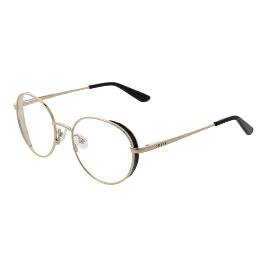 Gold Women Glasses Frame