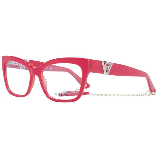 Red Women Glasses Frame