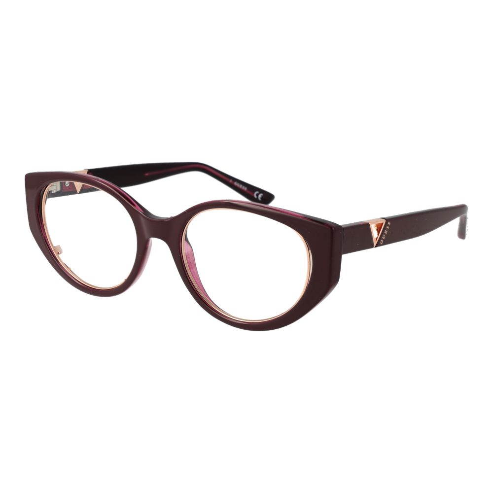 Burgundy Women Glasses Frame