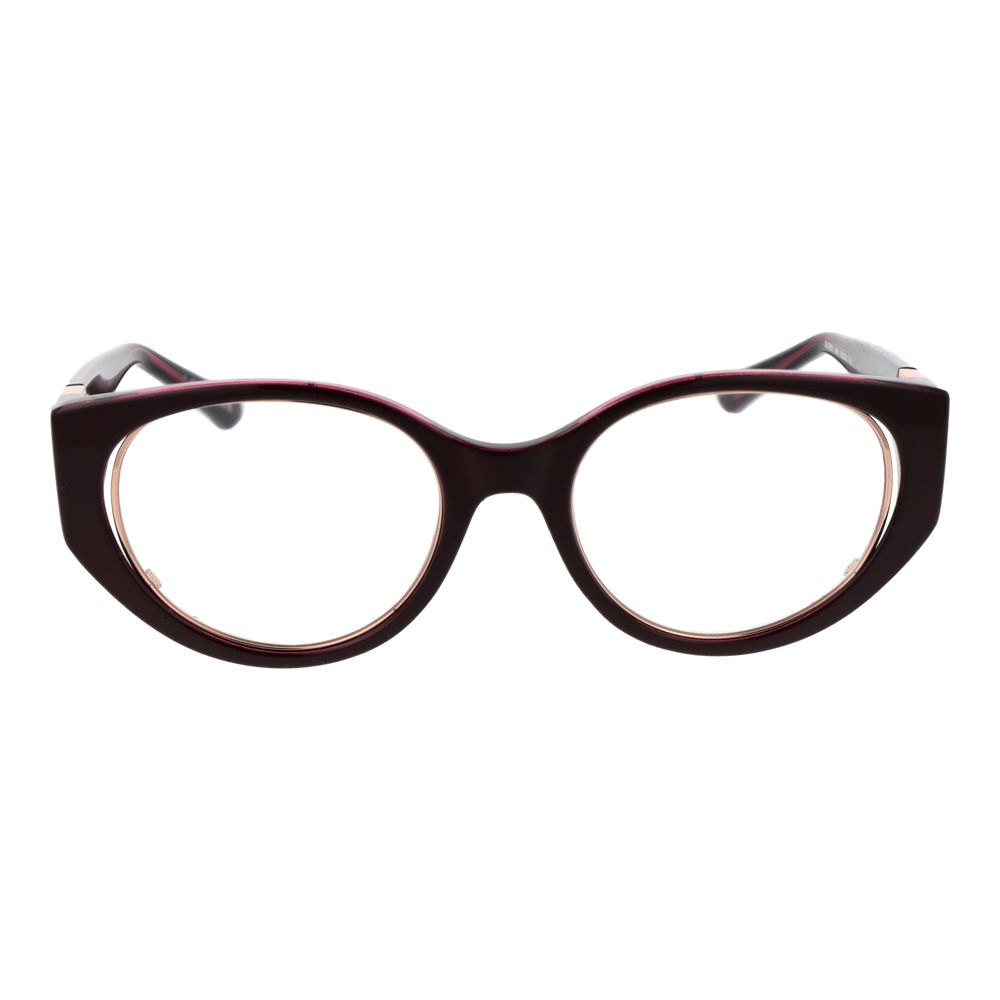 Burgundy Women Glasses Frame