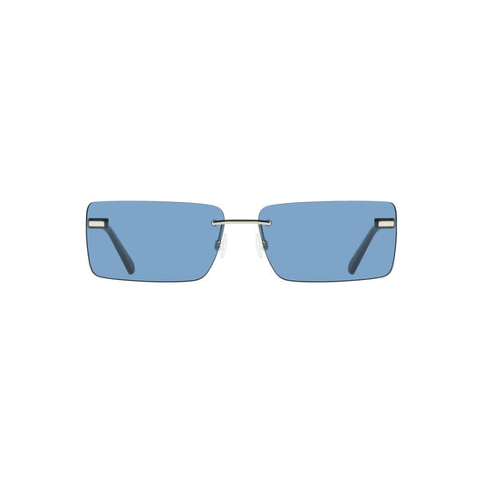 Blue Metal Women Sunglass