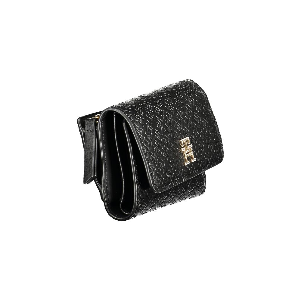 Black Polyethylene Women Wallet