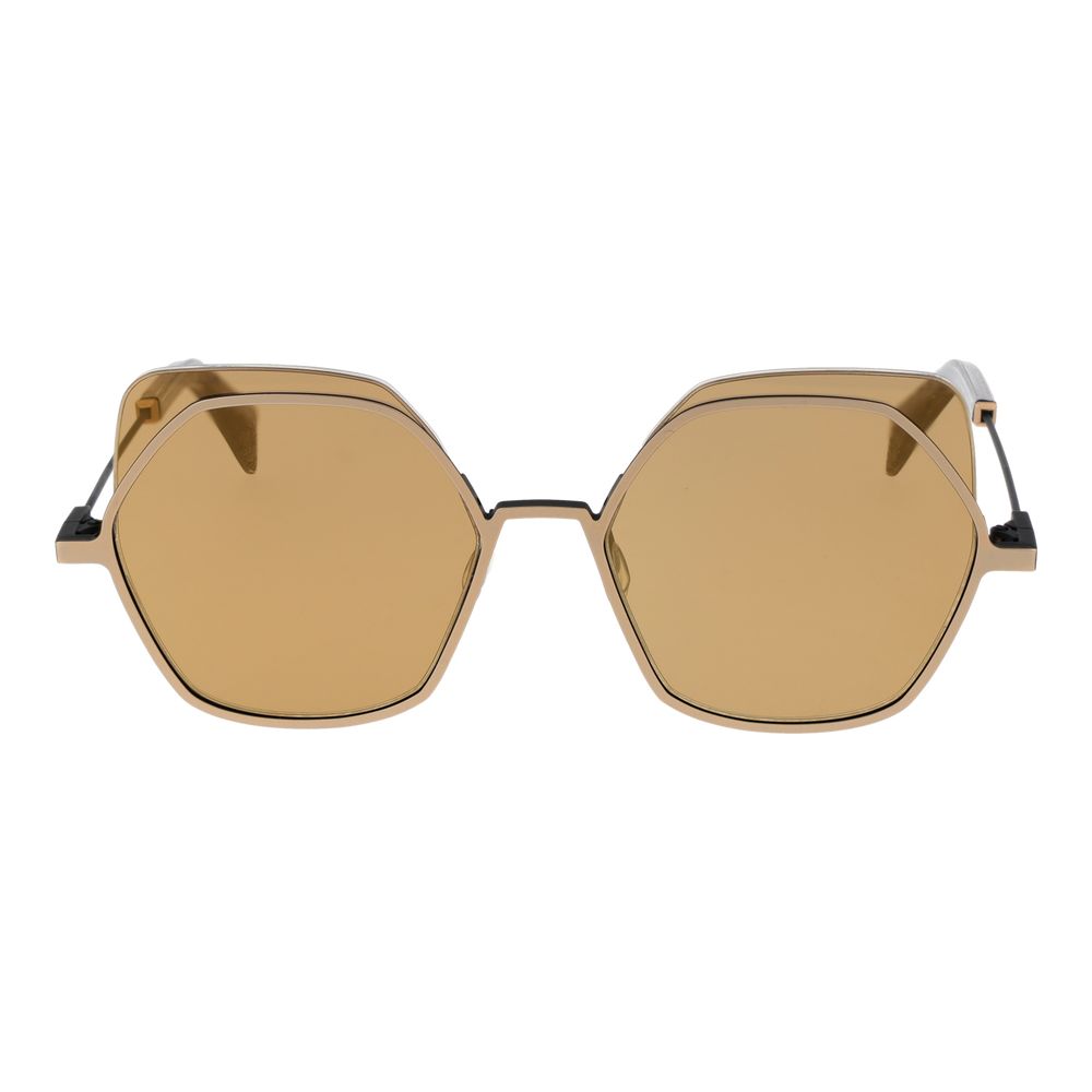 Gold Unisex Sunglass