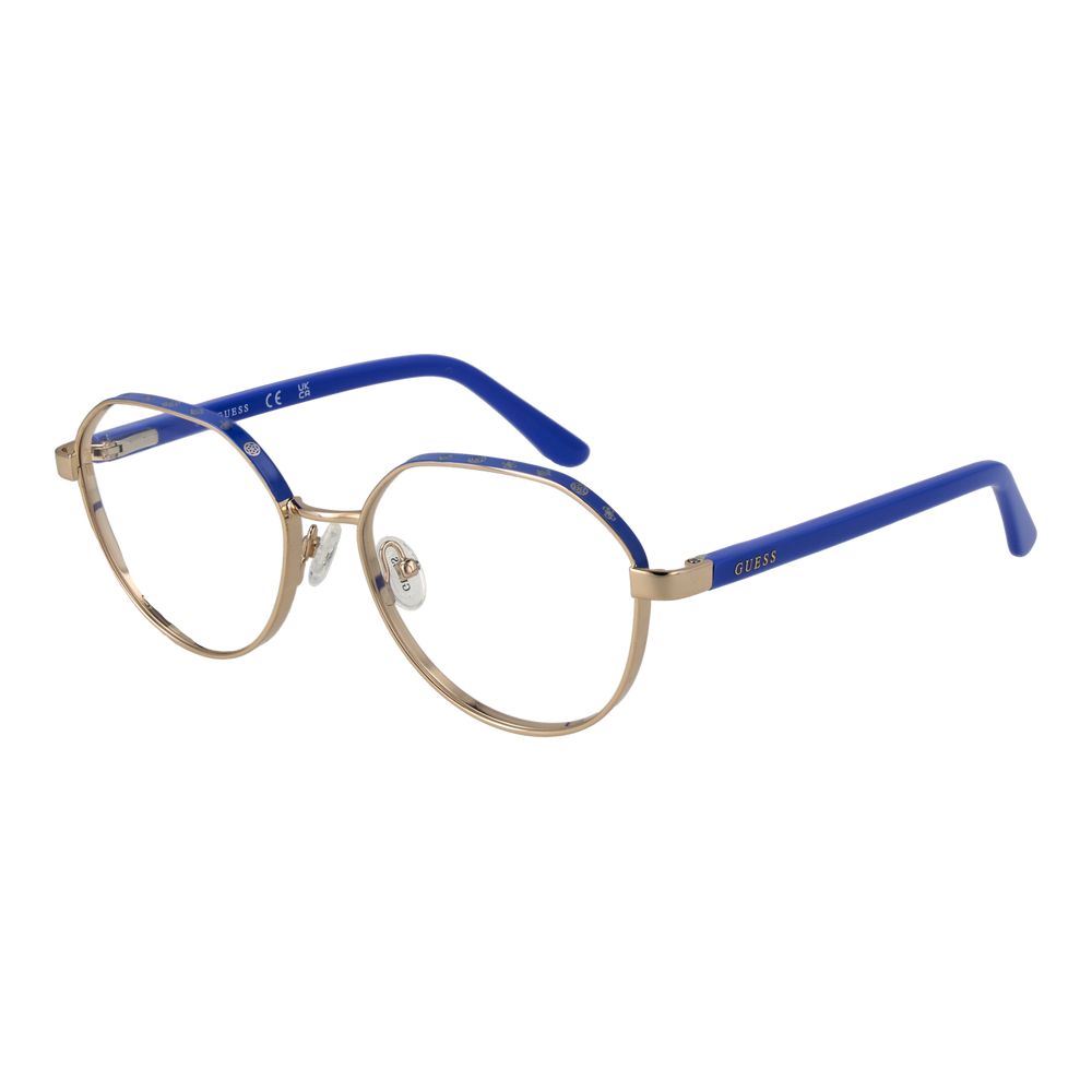Gold Women Glasses Frame