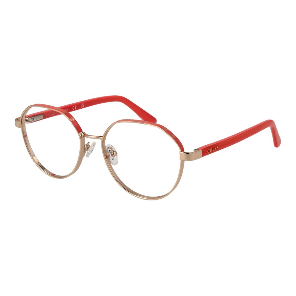 Gold Women Glasses Frame