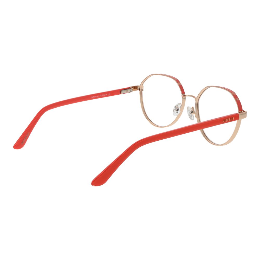 Gold Women Glasses Frame