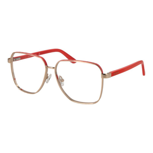 Gold Women Glasses Frame