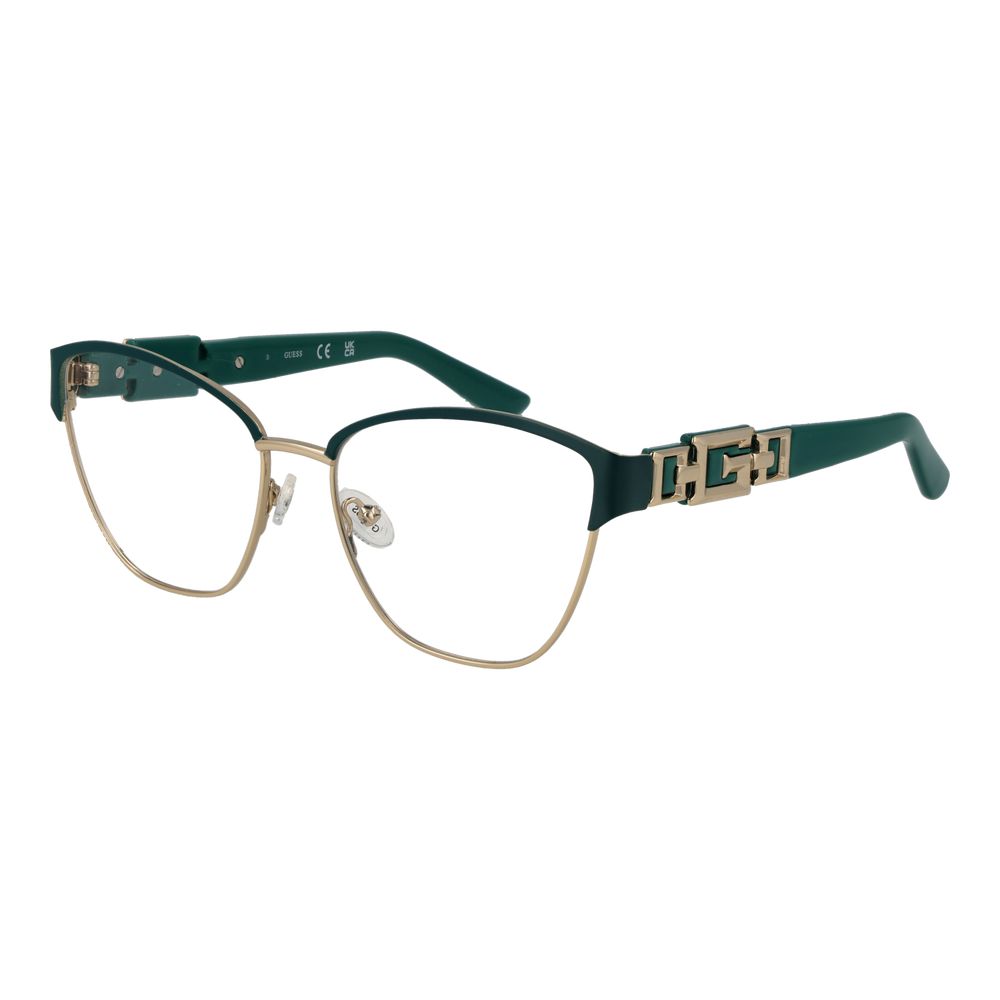 Green Women Glasses Frame