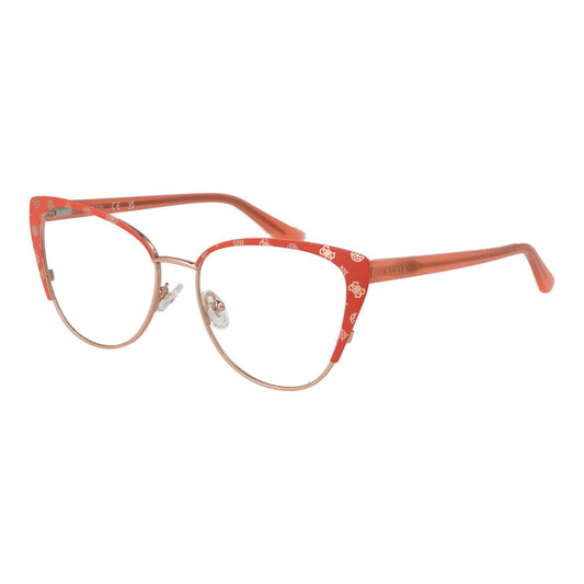 Orange Women Glasses Frame