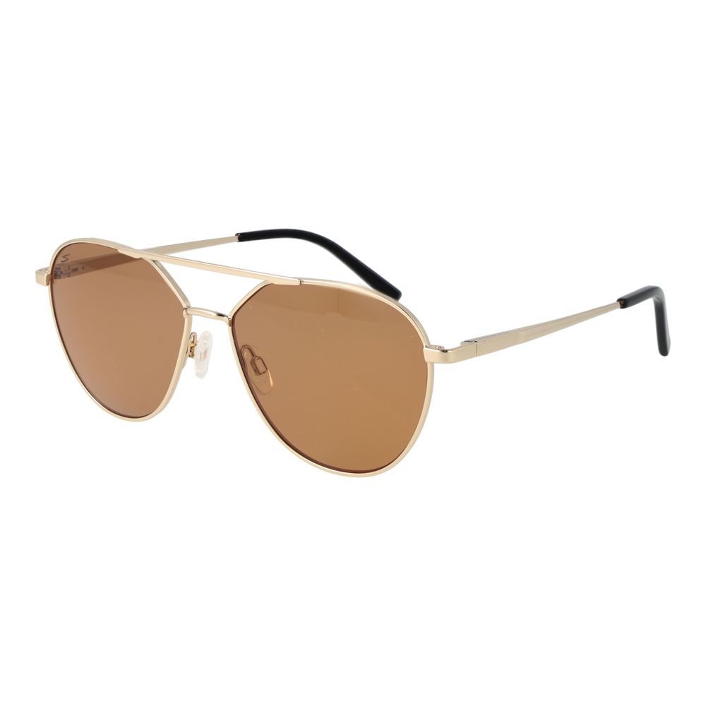 Gold Unisex Sunglass