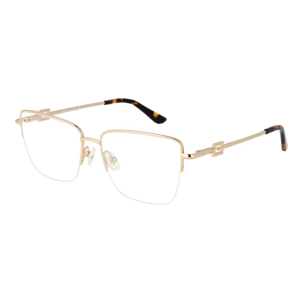 Gold Women Glasses Frame