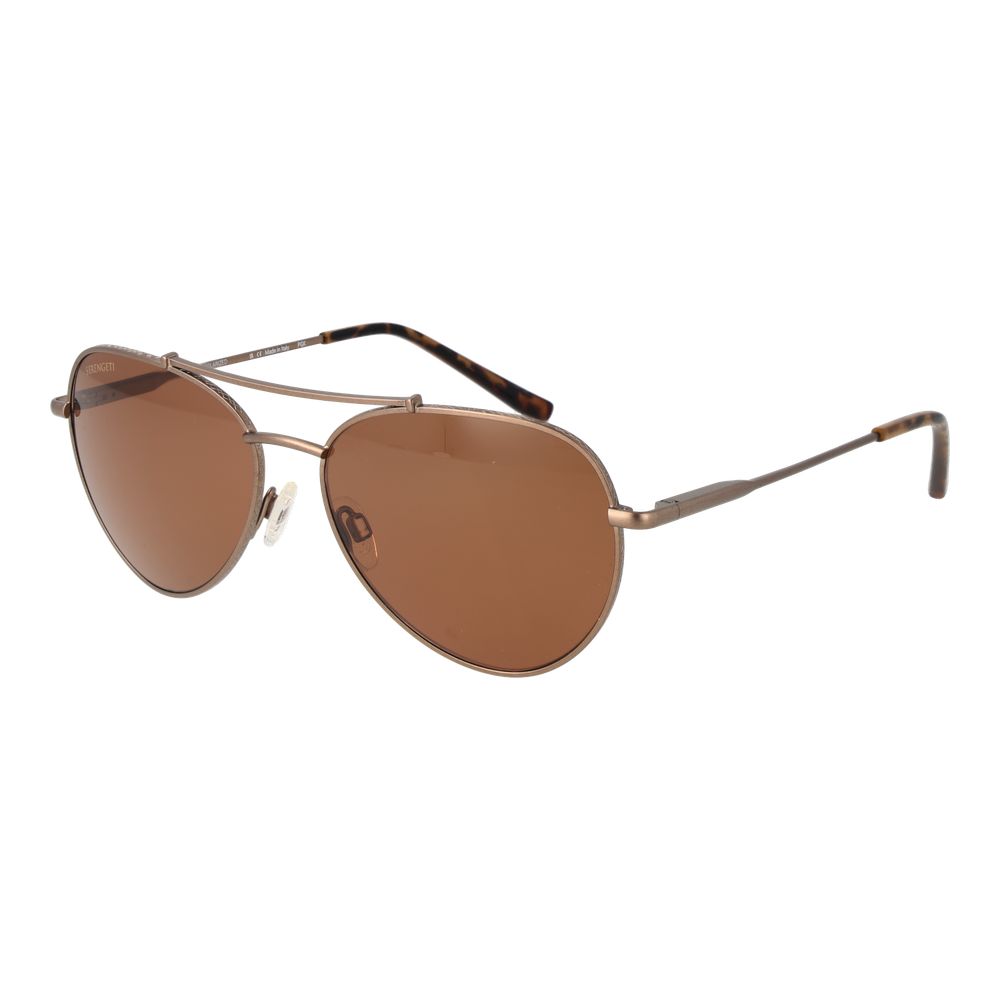 Brown Unisex Sunglass