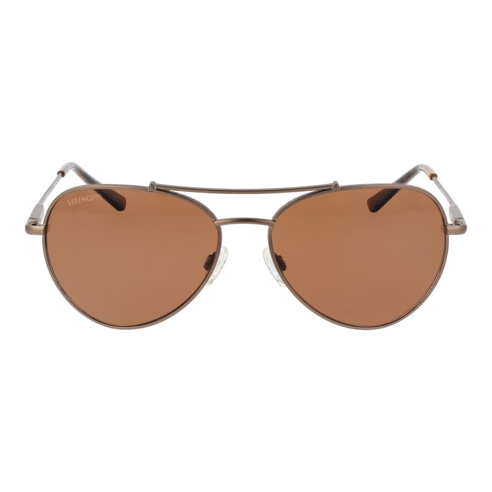 Brown Unisex Sunglass