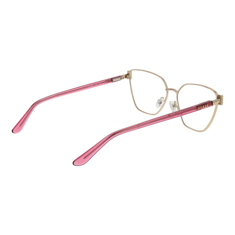 Gold Women Glasses Frame