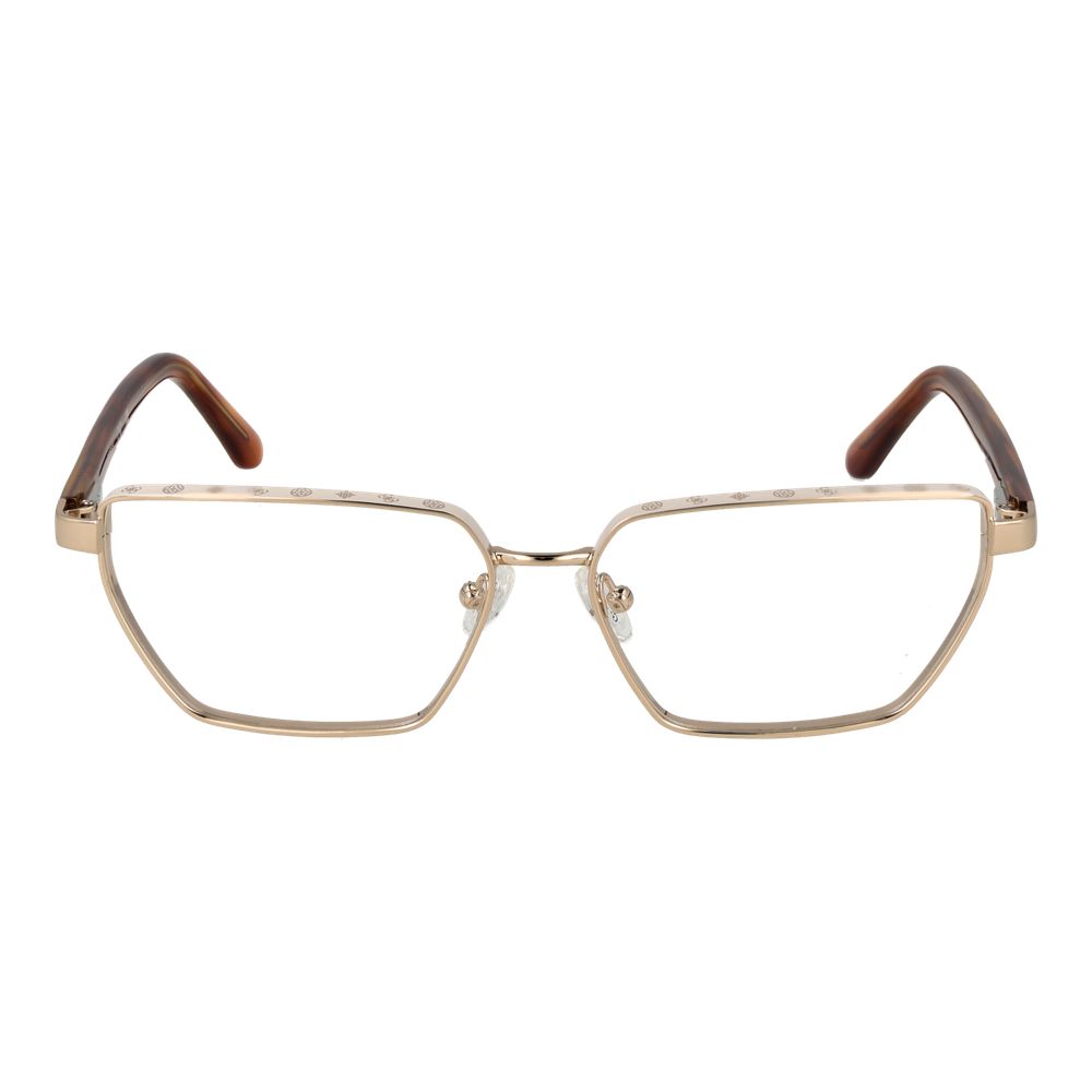 Gold Women Glasses Frame