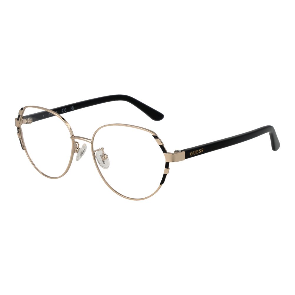Gold Women Glasses Frame