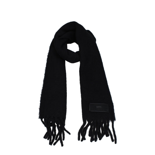 Black Leather Scarves