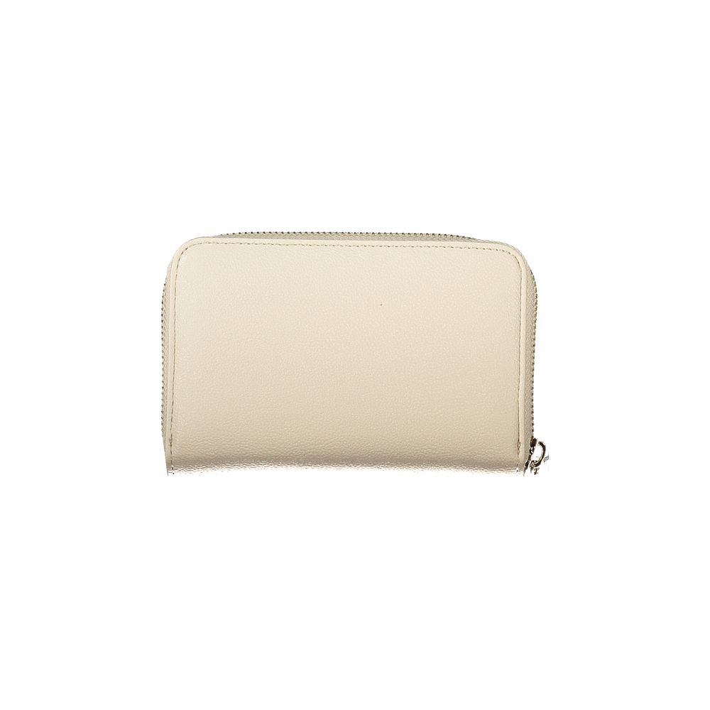 Beige Polyethylene Wallet