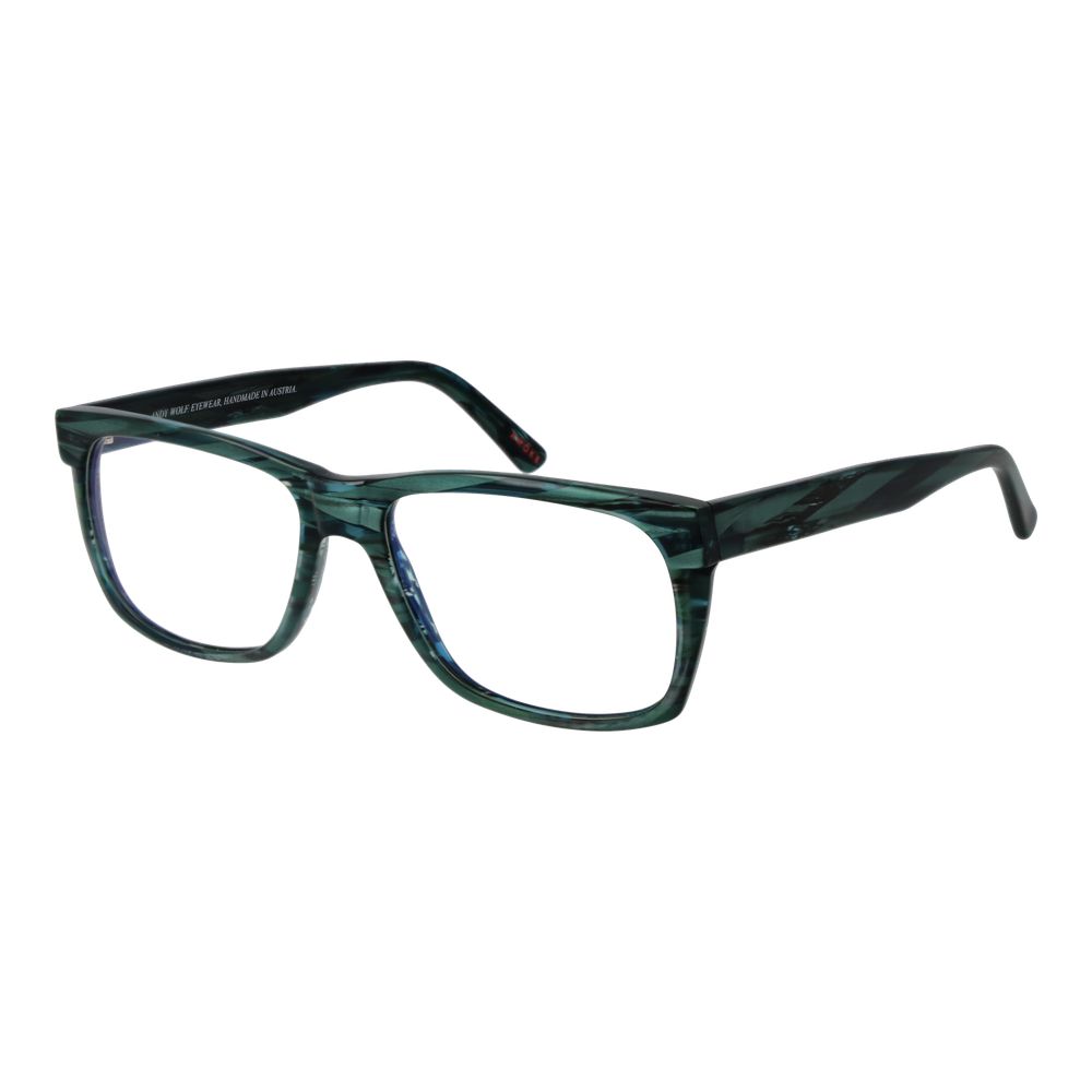 Green Unisex Glasses Frame