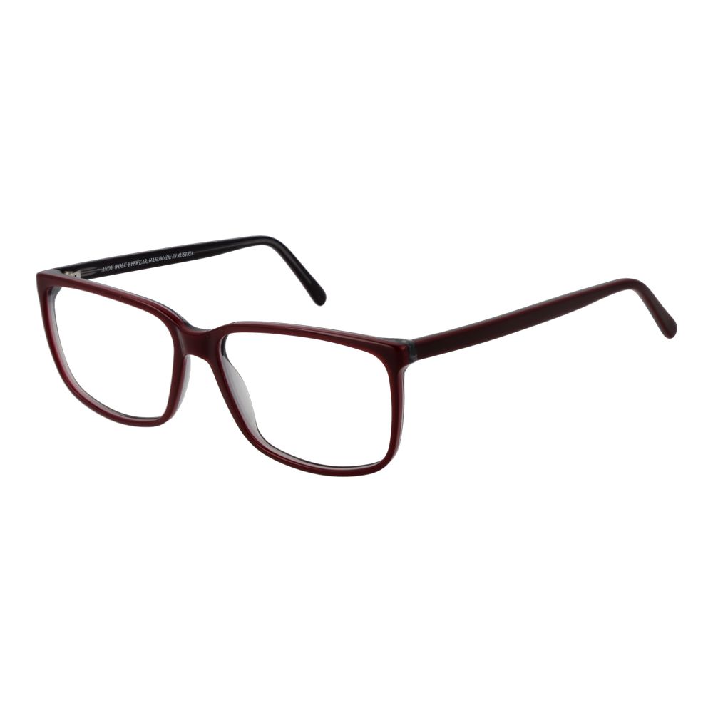 Burgundy Unisex Glasses Frame