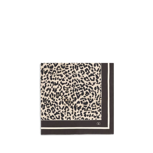 Leopard print Foulard